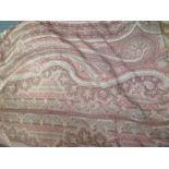 A 19th Century Paisley shawl in maroons, reds and greys, 220 x 155cm (A/F)Condition report: One torn