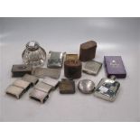 A collection of silver novelties,