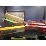 Seven 00 gauge kit type railway models by DJH, Nu-cast, with boxes (7)100