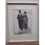 Two 19th Century Italian wedding prints