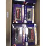 A large collection of 00 gauge model rolling stock wagons including Hornby (qty)