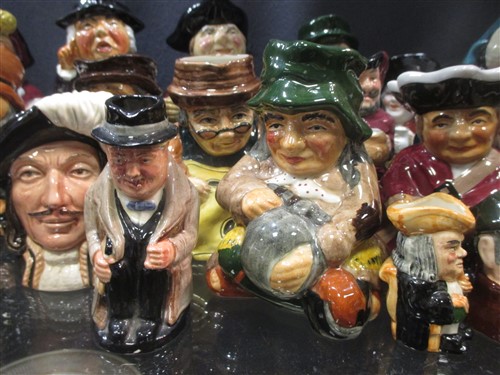 A collection of character jugs including Doulton - Image 4 of 4