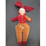 Bunny ear doll after Mabel Lucie Attwell