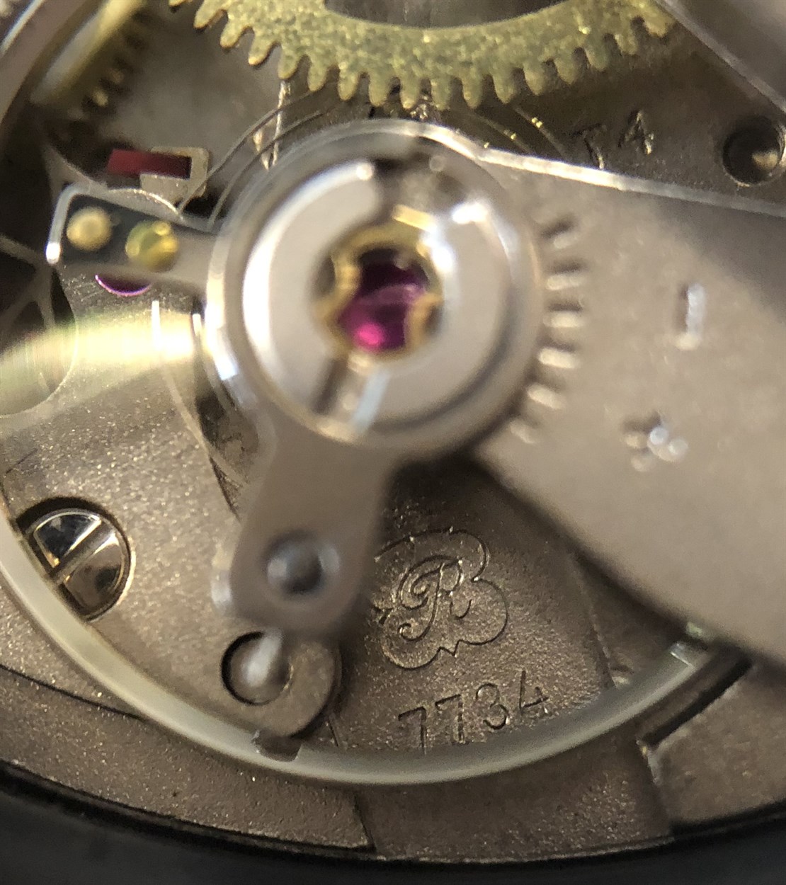 Heuer - A gentleman's rare PVD coated stainless steel chronograph watch head, - Image 7 of 7