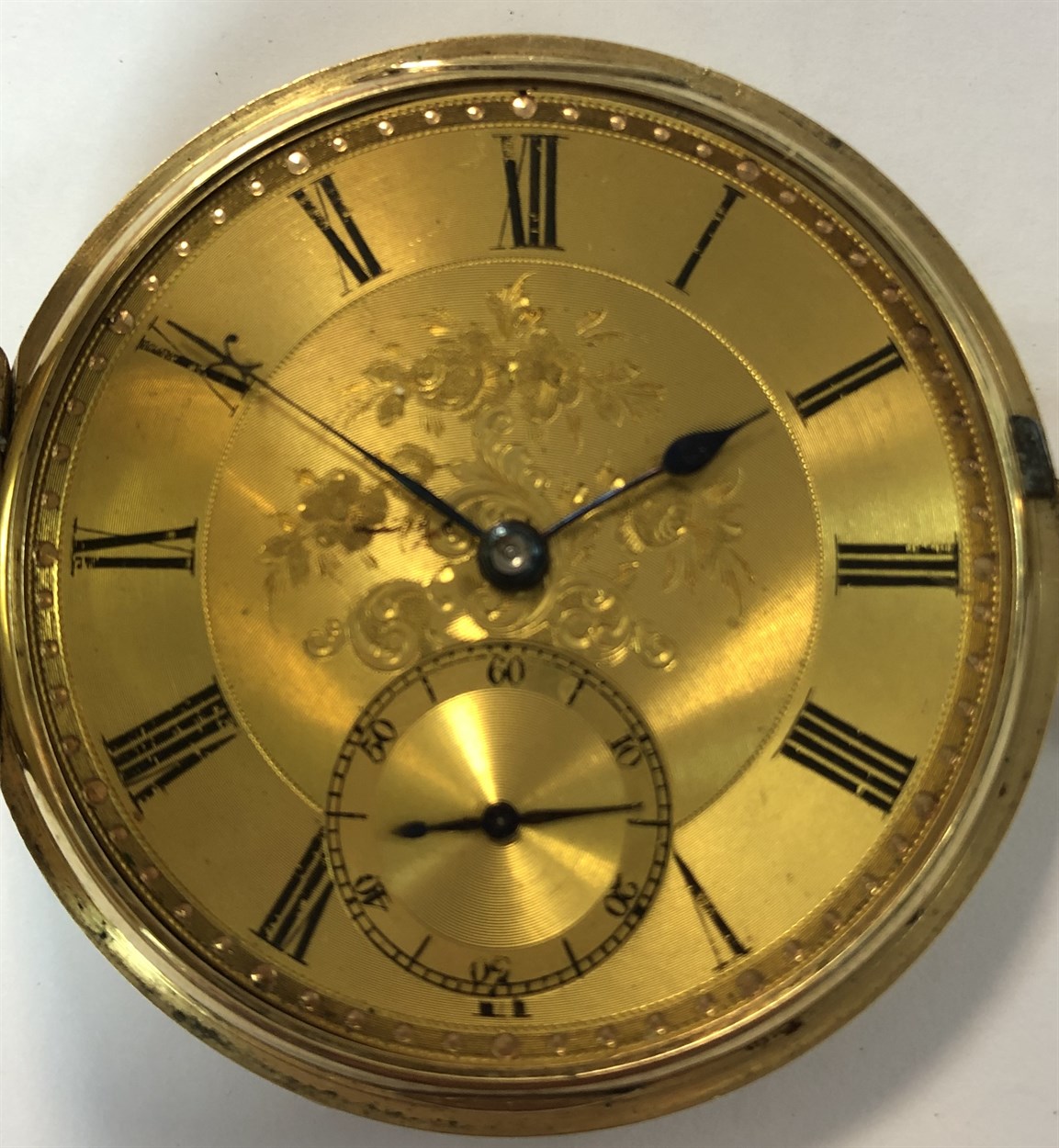 John Le Gallais, Jersey - A Victorian 18ct gold full hunter dress pocket watch, - Bild 5 aus 10