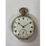 Syren - A George VI 9ct gold open faced pocket watch,