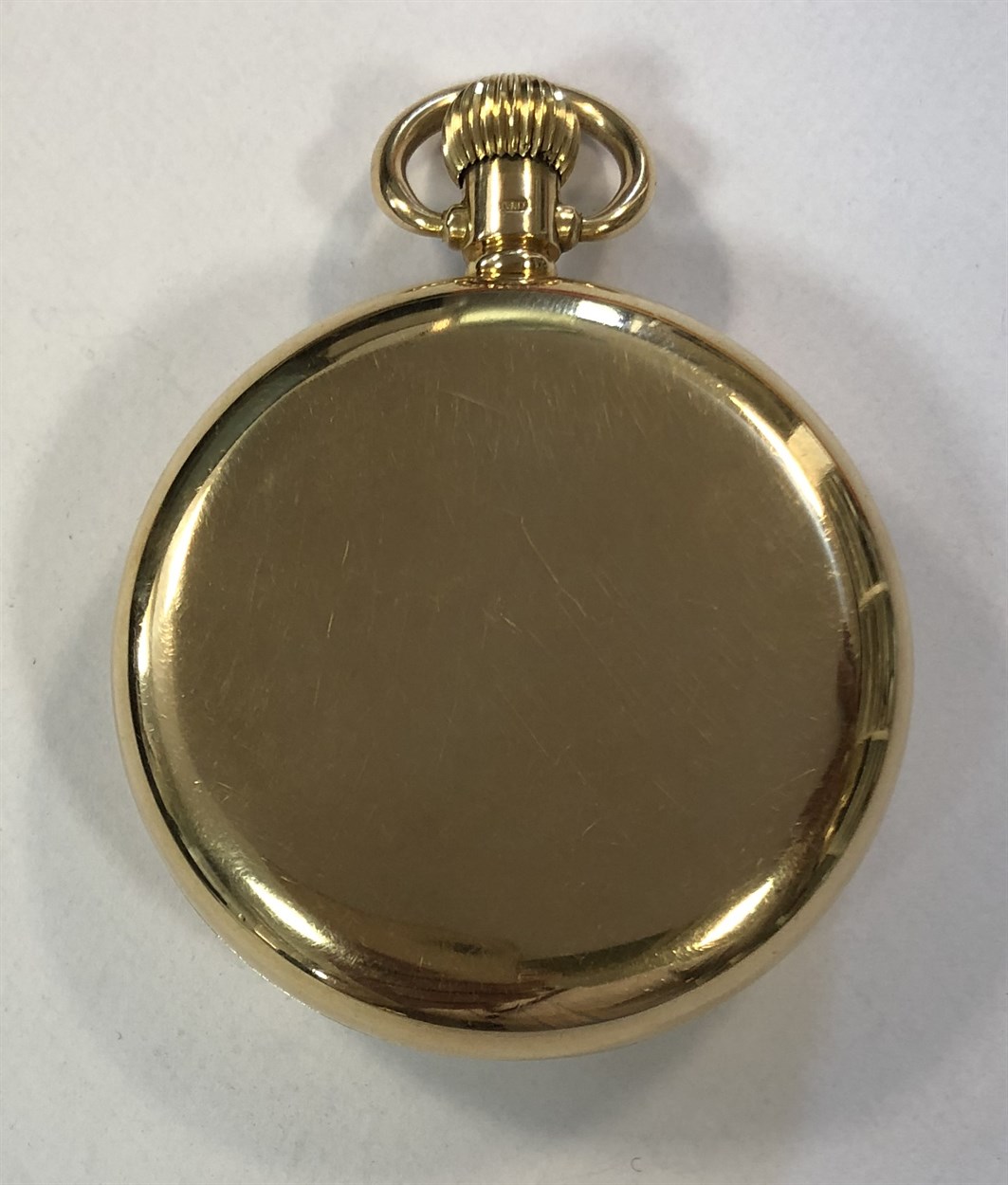 Omega - An 18ct gold open faced pocket watch, - Bild 2 aus 7