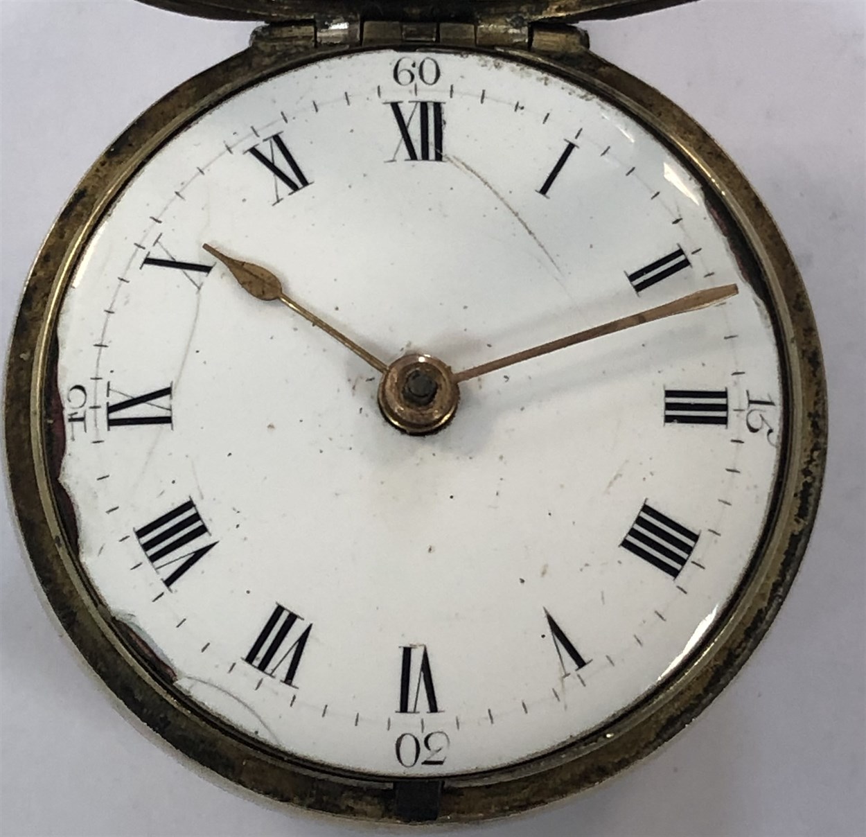 Benjamin Maud, London - A George III silver pair cased pocket watch, - Bild 5 aus 19