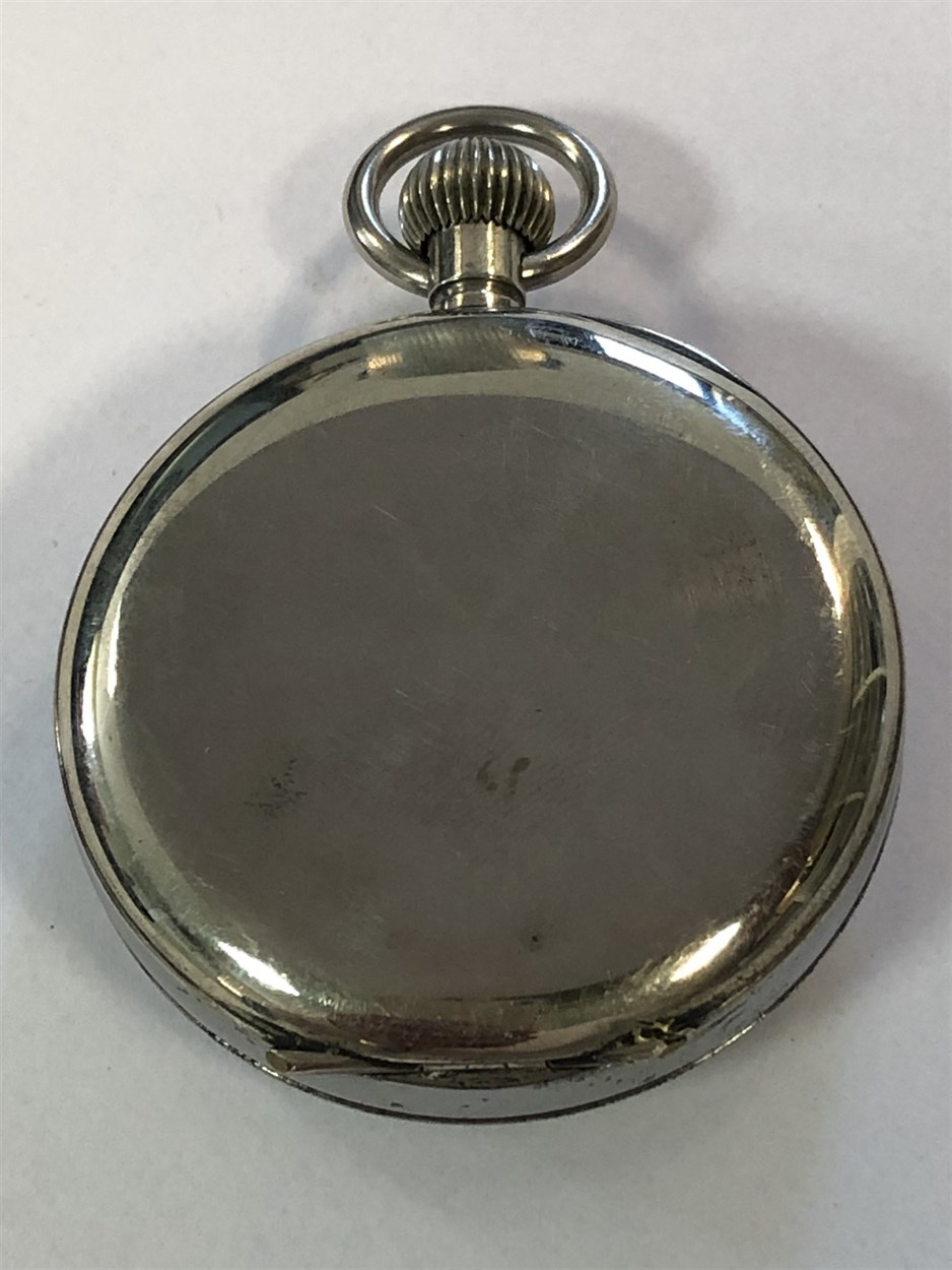 Schild & Cie - A Hebdomas 8 day calendar open faced pocket watch, - Bild 2 aus 4