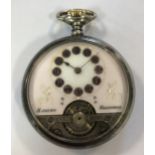 Schild & Cie - A Hebdomas 8 day open faced pocket watch,