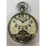 Schild & Cie - A Hebdomas 8 day open faced pocket watch,