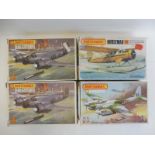 Four boxed Matchbox model kits, not checked.