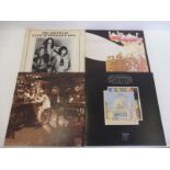 Four Led Zeppelin LPs: Song Remains the Same, Led Zepp II, Live in England 1976 and In Through The