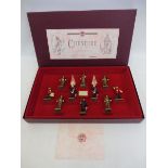A boxed Britains limited edition 10 piece Cheshire Regt. set.