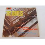 Beatles 'Please Please Me', third pressing photo Angus McBean, right hand of cover printed Ernest J.