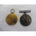 A WWI medal pair awarded to D. Lewis Royal Navy, no J.45855.