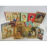 A collection of children's books including Alice in Wonderland, Mother Goose Nursery Tales etc.