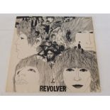 Beatles Revolver, first pressing mono vinyl appears VG+ and cover.