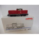 A boxed Marklin HO gauge locomotive, no. 33723.