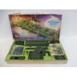 A 1970s Airfix Pontoon Bridge Assault set, ho/oo scale, appears complete apart from one box.