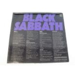 Black Sabbath - Master of Reality, missing poster, Vertigo inner present, vinyl VG+, cover EX.