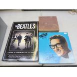 Three CD box sets: Beatles, Buddy Holly etc.