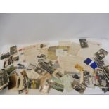 An interesting collection of military letters, photographs etc, including pre-1900 and WWI related.