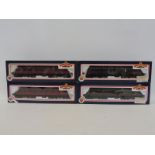 Four boxed Bachmann Branch-Line 57' B.R. Mk.I Suburban coaches.