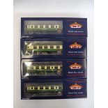 Four boxed Bachmann Branch-Line Mark I 'West Highland' coaches, 39-OOOX.