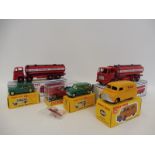 Six modern boxed reproduction Dinky Toys, all in excellent condition including two Leyland Octopus