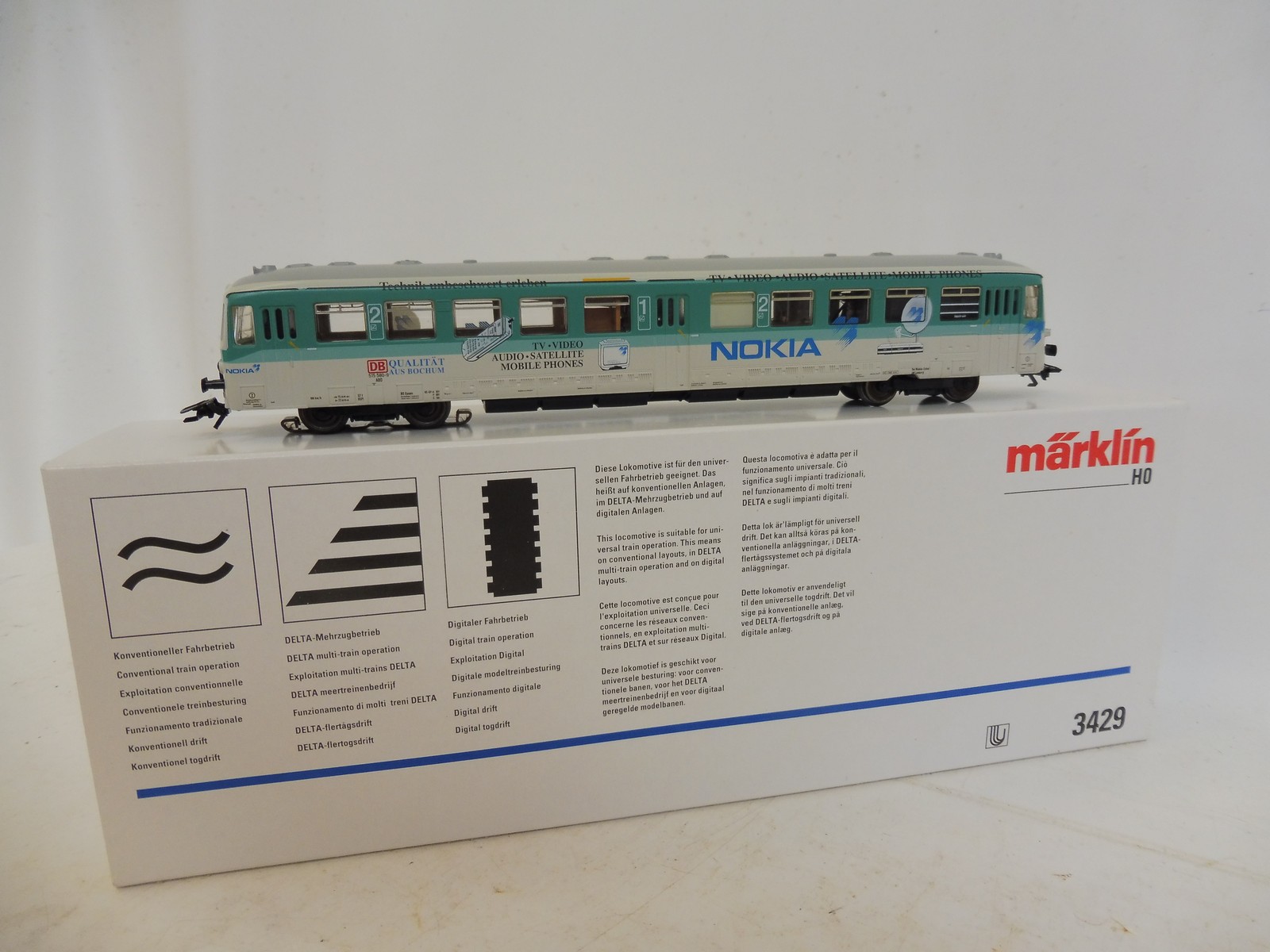 A boxed Marklin HO gauge locomotive, no. 3429. - Image 2 of 2