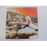 Led Zeppelin House of The Holy on green and orange Atlantic, vinyl appears EX, plus inner.