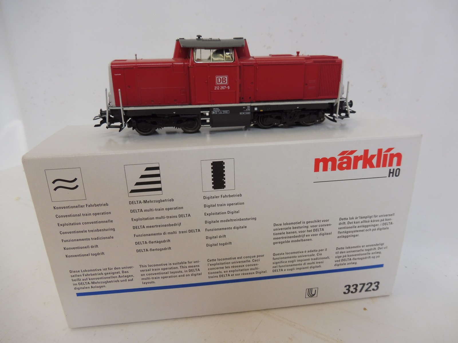 A boxed Marklin HO gauge locomotive, no. 33723. - Image 2 of 2