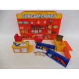 A Bluebird miniature 'Supermarket' with many accessories.