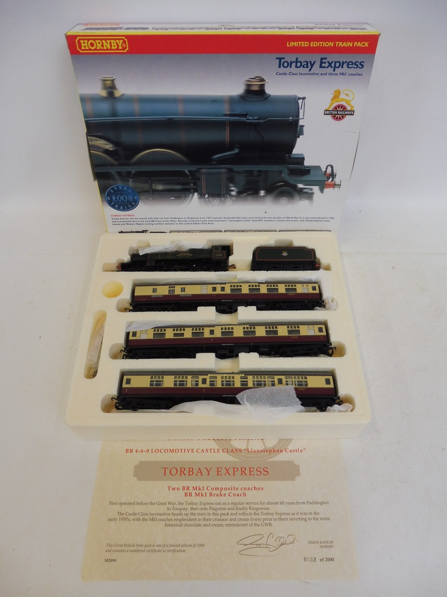 A boxed Hornby OO gauge limited edition train pack 'Torbay Express' R2090.