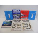 A collection of aircraft books (7).