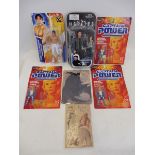 A selection of Captain Power carded figures etc.