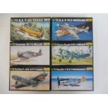 Six boxed Heller model kits, not checked.
