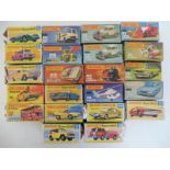 Twenty two boxed Matchbox models including Superfast.