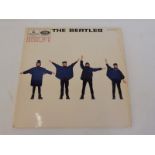 Beatles 'Help', first pressing mono, sleeve and vinyl VG+