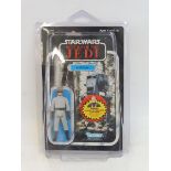 A Kenner Star Wars Return of the Jedi AT-ST driver carded figure, 79 back, card with some creasing.