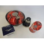 A selection of Star Trek The Next Generation Limited Edition Series moulded acrylic models of the