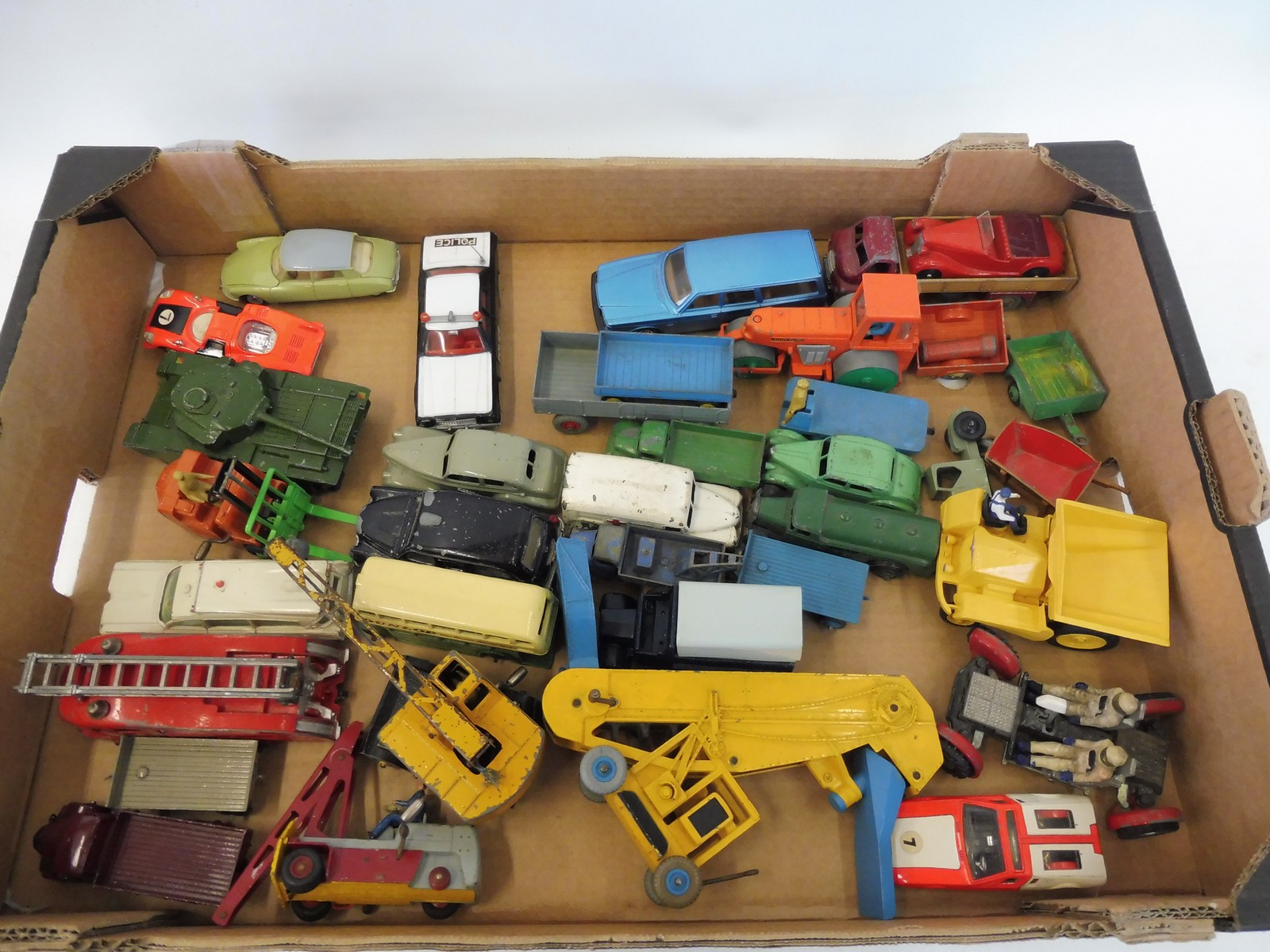 A collection of 37 Dinky toys, some playworn.