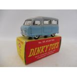 A boxed Dinky Atlas Bus, no. 295, small split in box.