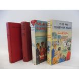 Four early Enid Blyton Famous Five books including 'Five Are Together Again' printed 1963 with