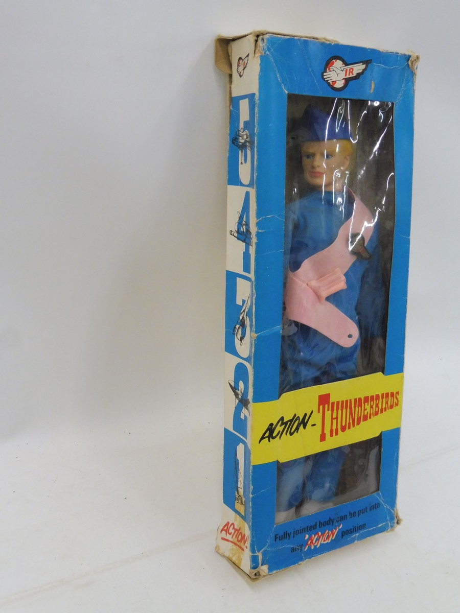 A very rare survival Thunderbird figure of John Tracy from Thunderbird 5, complete with badge and - Image 2 of 3
