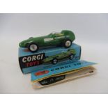 A boxed Crescent Toys die-cast model of a Vanwall 'Formula 1 Grand Prix' no. 150, in good