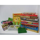 A quantity of board games, Subbuteo etc.