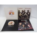 Four Queen LPs all VG and VG+ to include A Night at The Opera.