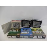 Six boxed 1/72 scale models from the Dragon Wings Warbird Series, appear in excellent condition.